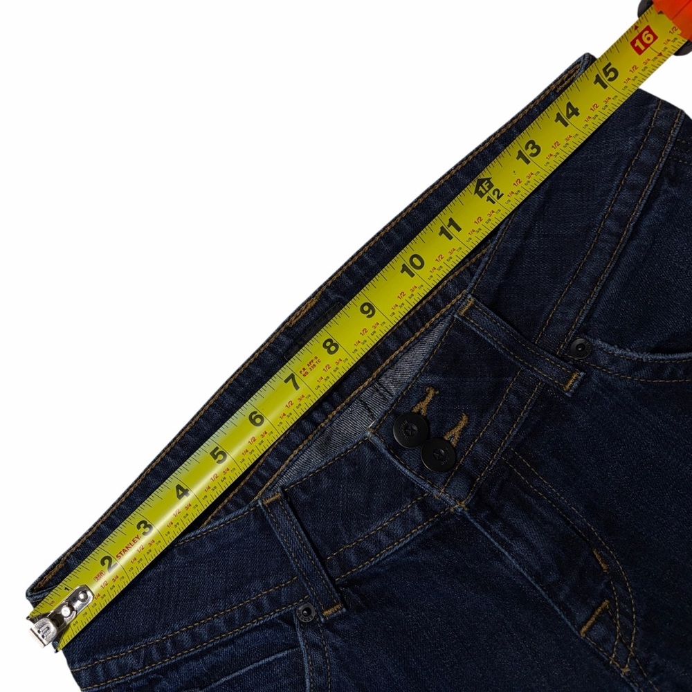 HUDSON new Signature Low-Rise Boot Cut Dark Indigo Soft Stretch Jeans NWOT - Picture 10 of 16